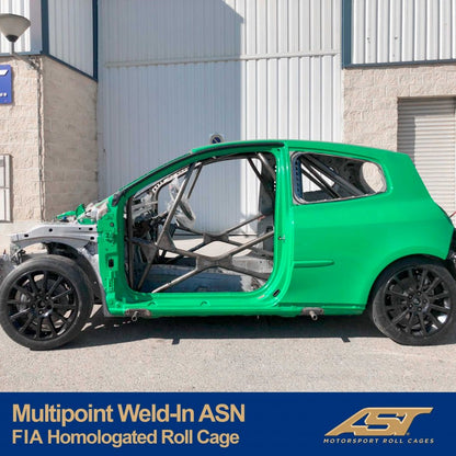 Arceau de Sécurité homologué FIA RENAULT Clio III Multipoints à souder