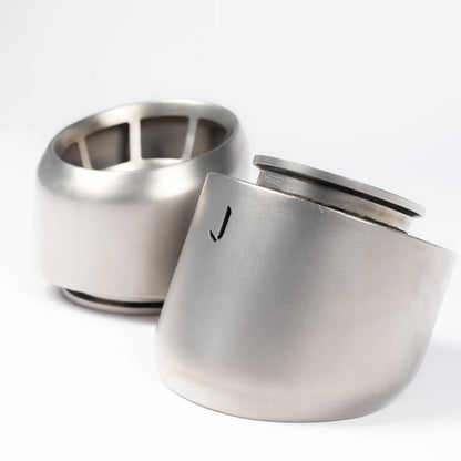 JCR TITANE SUPERLIGHT RACE PIPE *AVEC CATALYSEURS* 718 GT4