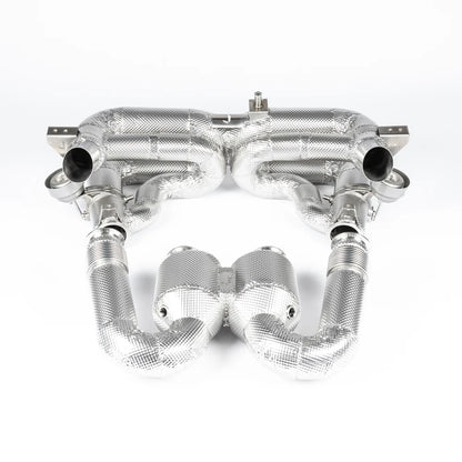 JCR 918 SPYDER INCONEL VALVED RACE PIPE & RACE CATS