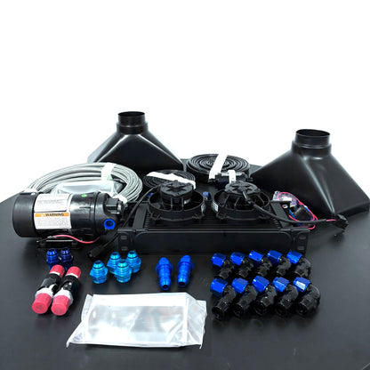 Kit radiateur de pont avec radiateur / SPAL / filtre et pompe à huile