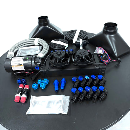 Kit radiateur de pont avec radiateur / SPAL / filtre et pompe à huile