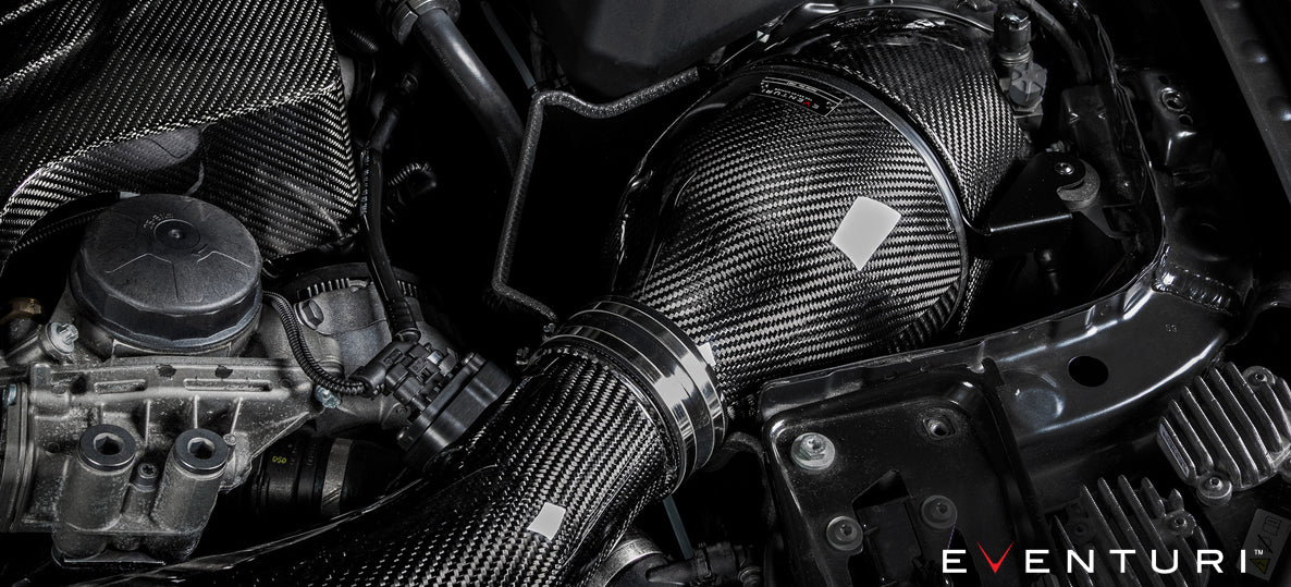 EVENTURI Kit Admission en Carbone pour V2 pour BMW F87 M2, F2X M135i, M235i, F3X 335i et 435i
