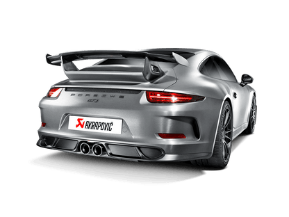 Silencieux Akrapovic Slip-On Race Line (Titane) Porsche GT3 991