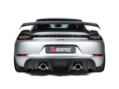 Ligne Akrapovic Race Line Titane Porsche 718 GT4 / Spyder