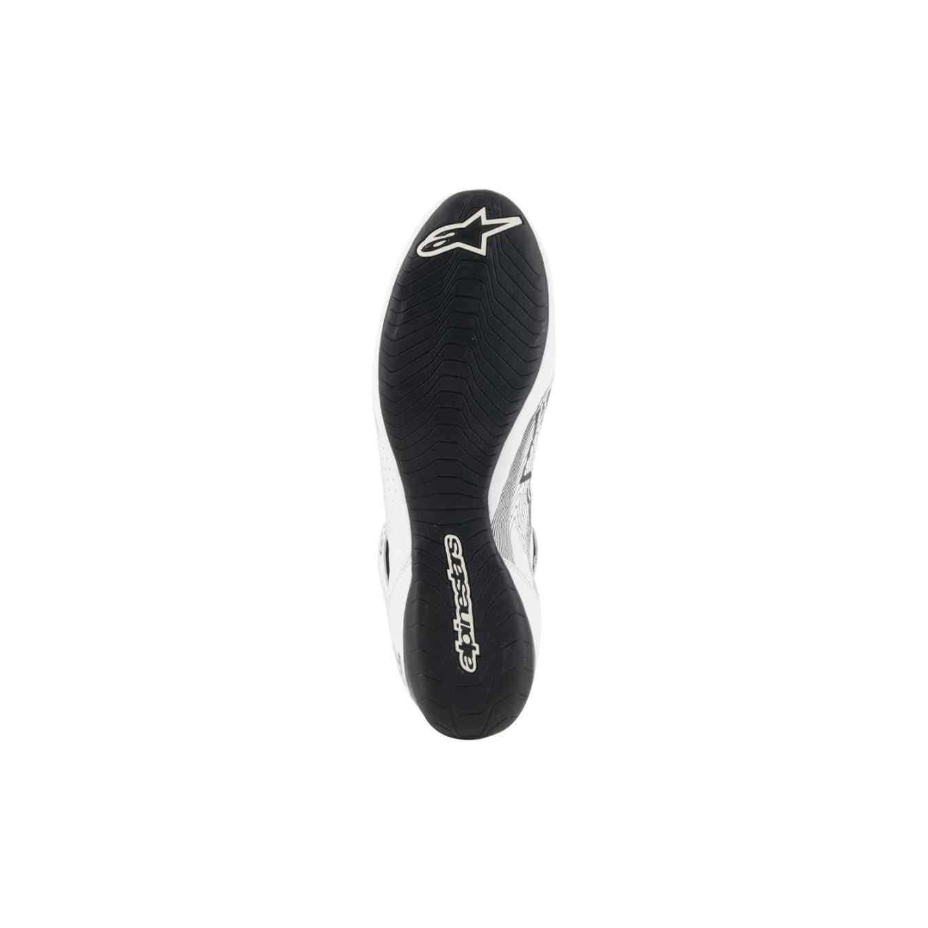Bottines ALPINESTARS TECH 1 Z V3 FIA 8856 2018 Blanc Noir