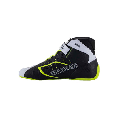 Bottines Karting ALPINESTARS TECH-1 KX V3 FIA 8877 2022 Noir Blanc Jaune