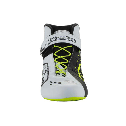 Bottines Karting ALPINESTARS TECH-1 KX V3 FIA 8877 2022 Noir Blanc Jaune