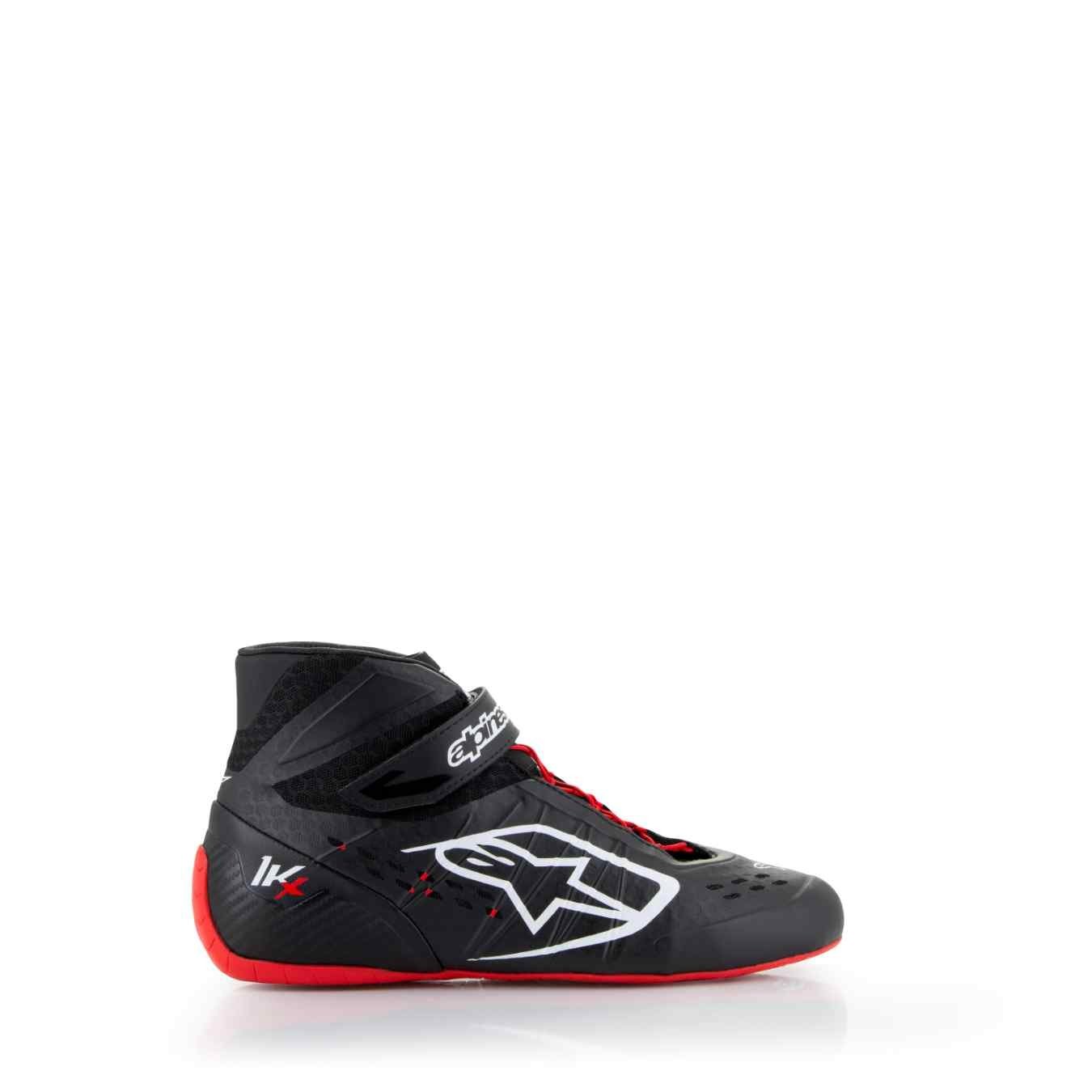 Bottines Karting ALPINESTARS TECH-1 KX V3 FIA 8877 2022 Noir Blanc Rouge
