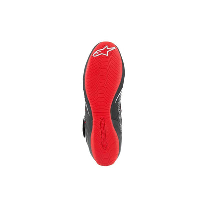 Bottines Karting ALPINESTARS TECH-1 KX V3 FIA 8877 2022 Noir Blanc Rouge