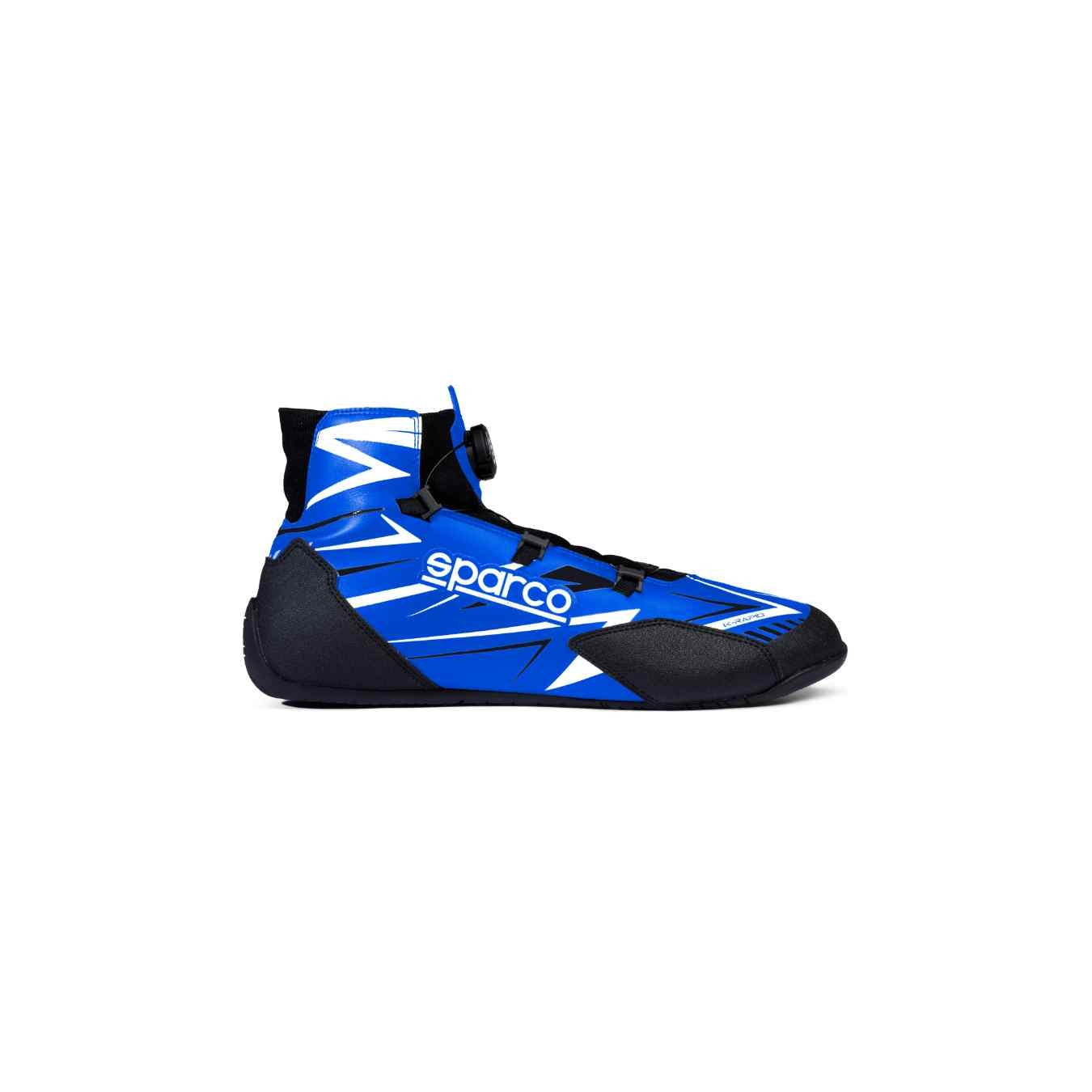 Bottines Karting SPARCO K RAPID Rotor FIA 8877 2022 Bleu Blanc