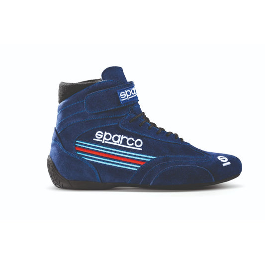 Bottines SPARCO Martini Racing FIA Top Bleu
