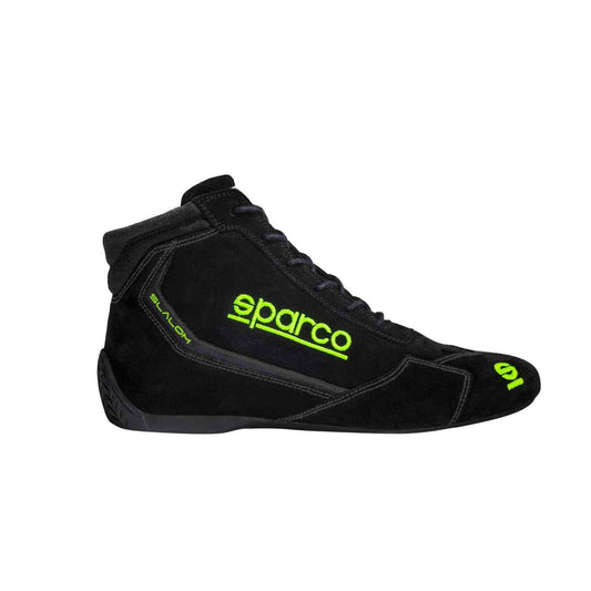 Bottines SPARCO Slalom Limited Edition FIA 8856-2018 NOIR / VERT