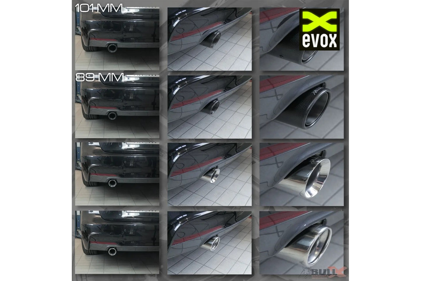 BULL-X // Système d'échappement Sport "EGO-X" à Valves pour BMW M135i F20