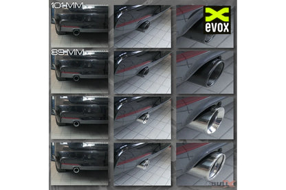 BULL-X // Système d'échappement Sport "EGO-X" à Valves pour BMW M135i F20