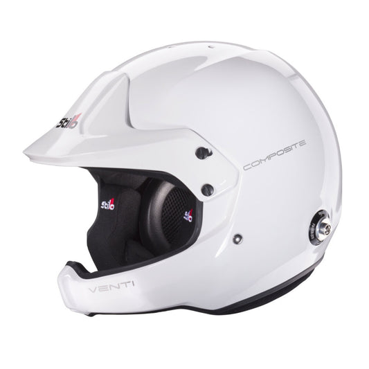 Casque FIA Jet STILO WRC VENTI Turismo Composite SNELL SA2020 BLANC