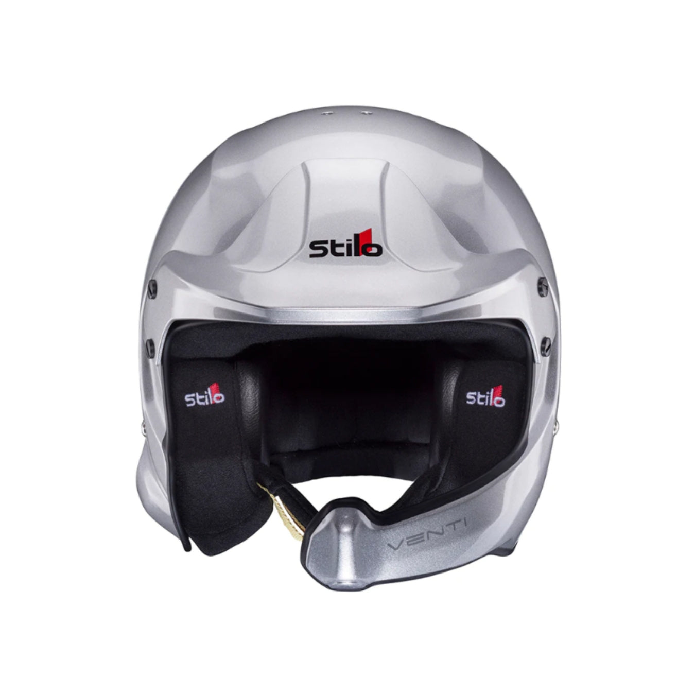 Casque FIA Jet STILO WRC VENTI Turismo Composite SNELL SA2020 ARGENT