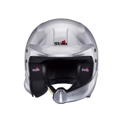 Casque FIA Jet STILO WRC VENTI Turismo Composite SNELL SA2020 ARGENT