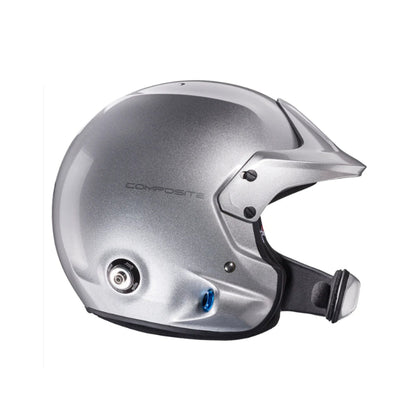 Casque FIA Jet STILO WRC VENTI Turismo Composite SNELL SA2020 ARGENT