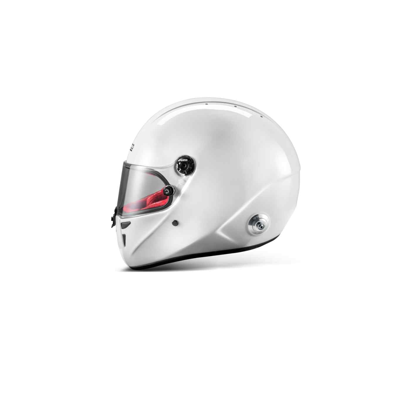 Casque Intégral SPARCO STEALTH RF FIA 8859 2024 Blanc Intérieur Rouge