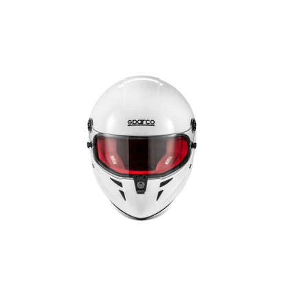 Casque Intégral SPARCO STEALTH RF FIA 8859 2024 Blanc Intérieur Rouge