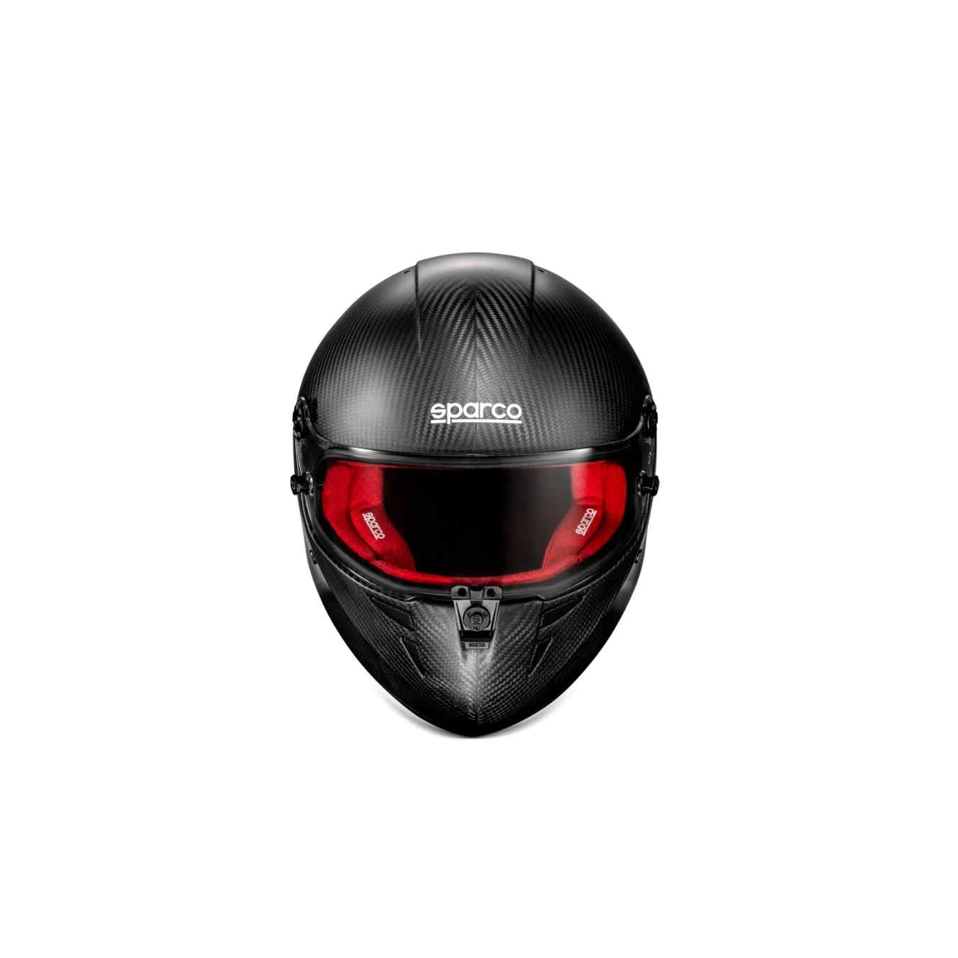 Casque Intégral SPARCO STEALTH RF FIA 8859 2024 en Carbone Intérieur Rouge