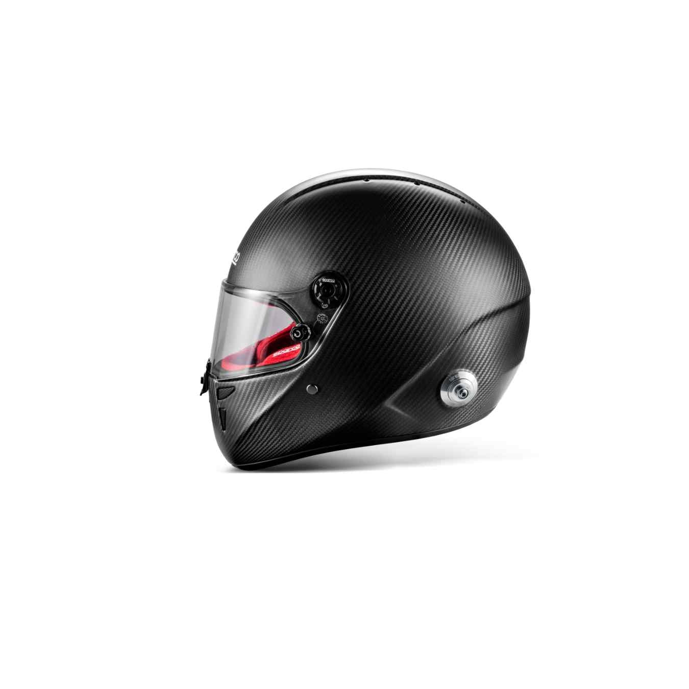 Casque Intégral SPARCO STEALTH RF FIA 8859 2024 en Carbone Intérieur Rouge