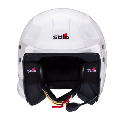 Casque Jet FIA STILO Venti Trophy Plus composite blanc intérieur noir