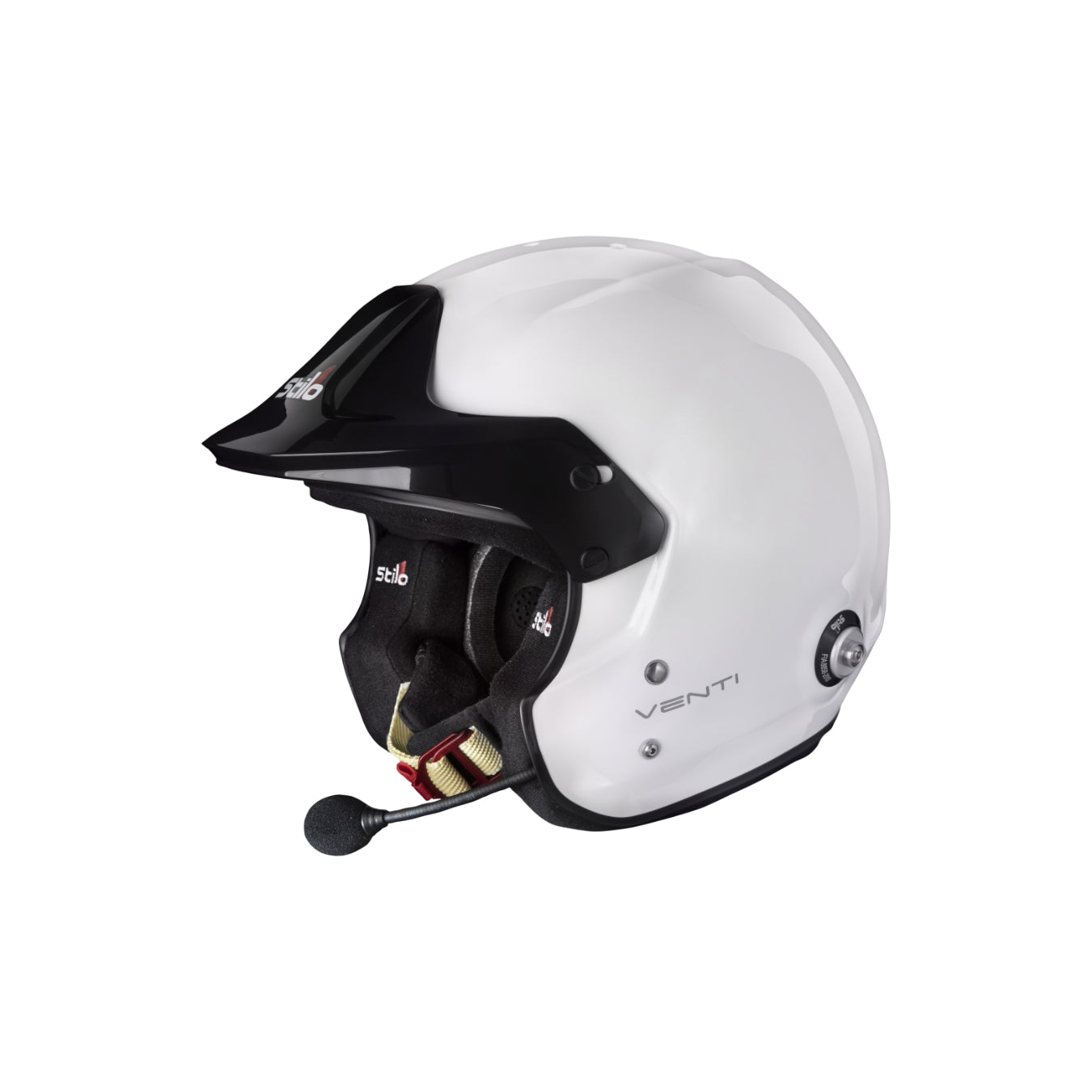 Casque jet FIA STILO Venti Trophy Rally composite avec système HANS