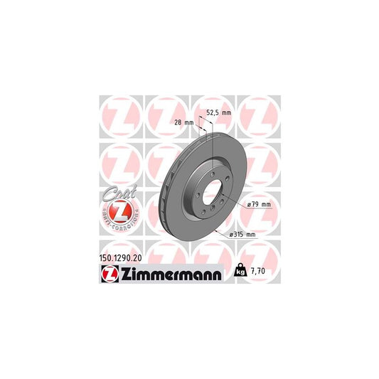Disques avant Zimmermann M3 e36