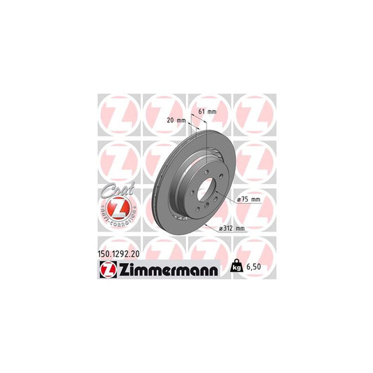 Disques arrières Zimmermann BMW M3 e36