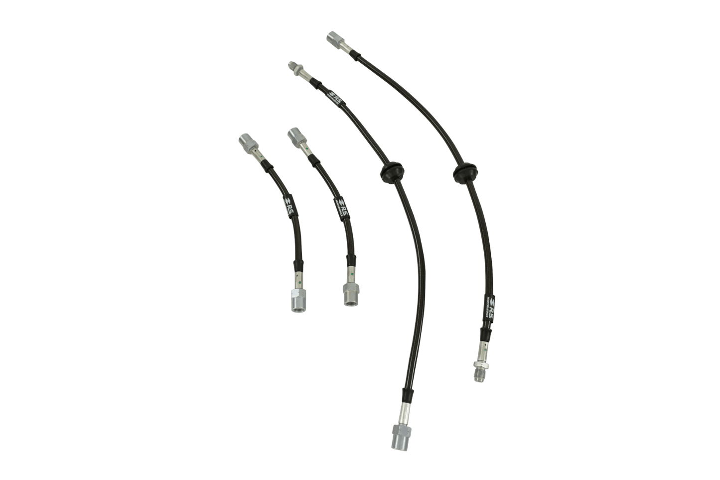 Durites de frein aviation en inox tressé CLIO III R.S.