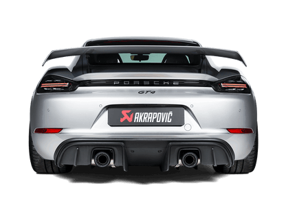 Ligne Akrapovic Race Line Titane Porsche 718 GT4 / Spyder