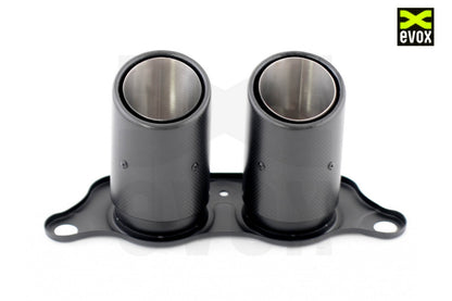 Sorties Silencieux EVOX Carbone Porsche 991 GT3