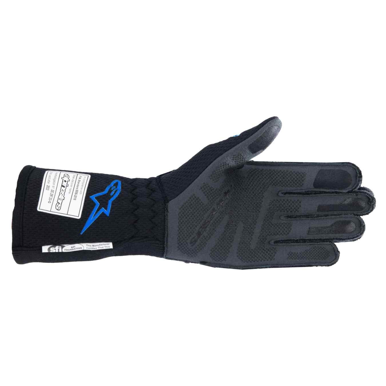 Gants ALPINESTARS TECH 1 ZX V4 FIA 8856 2018 Noir Bleu