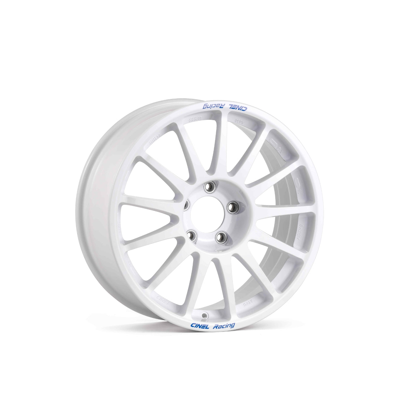 Jante CINEL Racing Asphalte 7X15 4X100 ET40 CB pour Renault Clio II R.S. Blanche