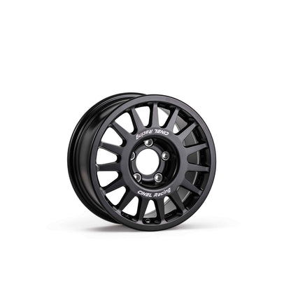 Jante CINEL Racing Terre 7X15 4X100 ET48.5 CB pour Renault Clio II R.S. Noir