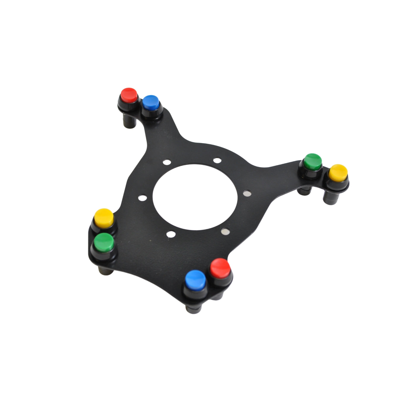 Kit 8 boutons poussoirs pour volant REDSPEC Carbone