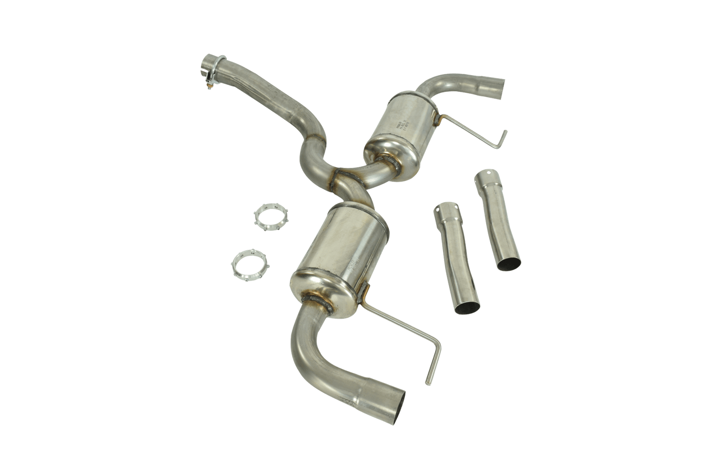 Ligne d'échappement inox pour CLIO III R.S.