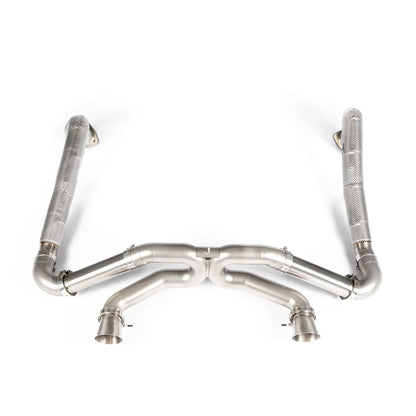 JCR TITANE SUPERLIGHT RACE PIPE *SANS CATALYSEURS* 718 GT4