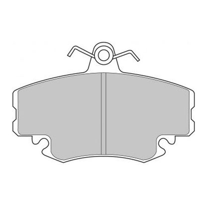 Plaquettes de frein FERODO 4003