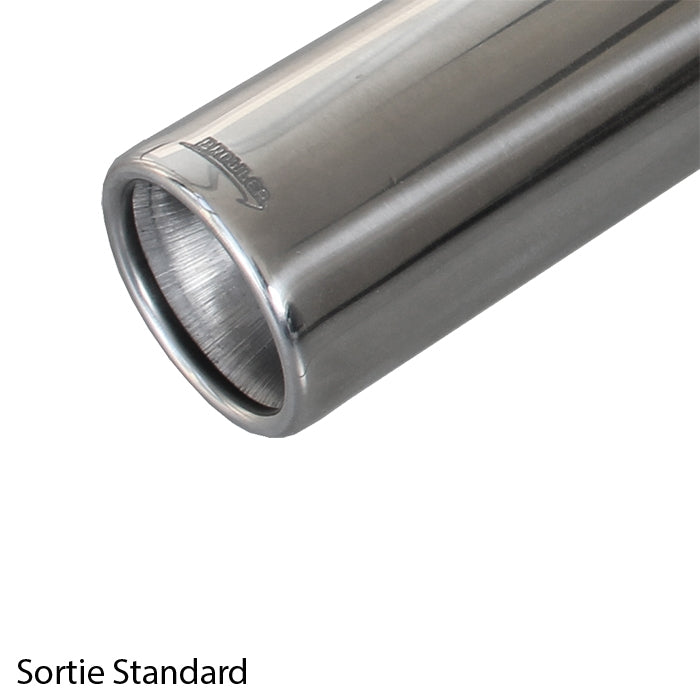 Silencieux PROWLER en inox pour RENAULT Clio II RS 2.0 16V Phase 3 182CV 2X102 central standard