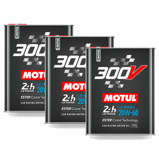 Pack Huile Motul 300V Le Mans 20W60 (3 x 2L)