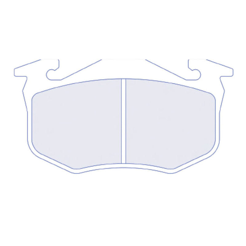 Plaquettes de Freins Arriere CL Brakes RC8 pour Renault Clio II RS