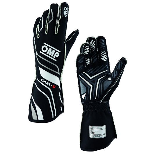 Gants OMP ONE S FIA 8856 2018 Noir